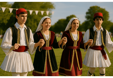 Dancing the evening away!